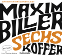 Hörbuchcover von Sechs Koffer von Maxim Biller, wird gesprochen von Christian Brückner