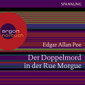 Hörbuchcover von Der Doppelmord in der Rue Morgue von Edgar Allan Poe, wird gesprochen von Kim Frank