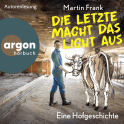 Hörbuchcover von Die Letzte macht das Licht aus: Eine Hofgeschichte von Martin Frank, wird gesprochen von Martin Frank