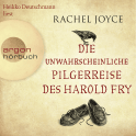 Hörbuchcover von Die unwahrscheinliche Pilgerreise des Harold Fry: Roman von Rachel Joyce, wird gesprochen von Heikko Deutschmann