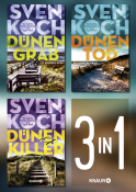 Buchcover von Dünengrab, Dünentod & Dünenkiller (Band 1-3). Ein Nordsee-Krimi-Bundle: 3 Fälle für Femke Folkmer und Tjark Wolf von Sven Koch
