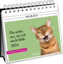 Postkartenkalender 2024: Du siehst aus, wie ich mich fühle