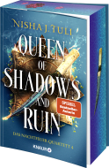 Buchcover von Queen of Shadows and Ruin: Das Nachtfeuer-Quartett 4 von Nisha J. Tuli