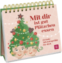 Produktbild von Mit dir ist gut Plätzchen essen: 24 liebe Adventsgrüße für dich