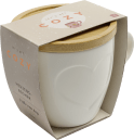 Produktbild von COZY Tasse mit Bambusdeckel (weiß)