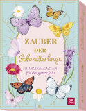Produktbild von Orakelkarten: Zauber der Schmetterlinge: 50 Orakelkarten für das ganze Jahr von Franziska Sorgenfrei