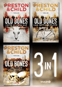 Buchcover von Old Bones Band 1-3. Das Cold-Case-Thriller-Bundle: Tote lügen nie, Das Gift der Mumie & Die Toten von Roswell von Douglas Preston, Lincoln Child