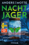 Buchcover von Nachtjäger: Leonore Askers besondere Fälle. Kriminalroman von Anders de la Motte
