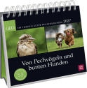 Produktbild von Postkartenkalender 2027: Von Pechvögeln und bunten Hunden: Ein tierisch guter Wochenkalender