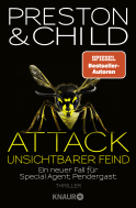 Buchcover von Attack - Unsichtbarer Feind: Ein neuer Fall für Special Agent Pendergast von Douglas Preston, Lincoln Child