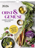 Wochenkalender 2026: Obst und Gemüse haben immer Saison