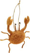 Filztier Krabbe