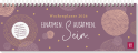 Tischkalender 2026 quer: Einatmen. Ausatmen. Sein.