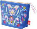 Fiesta del Sol Accessoirestasche bestickt, 18 x 24 cm, königsblau