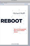Buchcover von Reboot: Wie sich Führungskräfte über 50 neu erfinden können von Richard Wolff