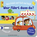 Buchcover von Mein Schieb & Guck-mal-Buch: Wer fährt denn da?
