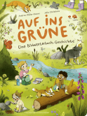 Buchcover von Auf ins Grüne! Eine Bildwörterbuch-Geschichte von Andrea Weller-Essers