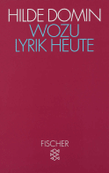 Wozu Lyrik heute
