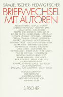 Buchcover von Briefwechsel mit Autoren von Samuel Fischer, Hedwig Fischer