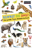 Buchcover von Duden 18+: Kennst du das? Das große Tiere-Bildwörterbuch: extra großes Foto-Pappbilderbuch 