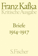 Buchcover von Briefe 1914-1917: Band 3 von Franz Kafka