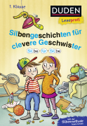 Buchcover von Duden Leseprofi – Silbe für Silbe: Silbengeschichten für clevere Geschwister, 1. Klasse von Nina Petrick, Beate Dölling, Didier Laget