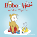 Buchcover von Bobo & Hasi auf dem Töpfchen von Dorothée Böhlke