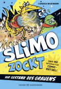 Buchcover von SLIMO ZOCKT: Der Gestank des Grauens: Über 40 interaktive Comic-Rätsel! von Candice Whatmore