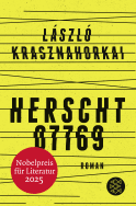 Buchcover von Herscht 07769: Florian Herschts Bach-Roman von László Krasznahorkai