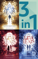 Buchcover von Bookford Manor Trilogie Band 1-3 in einem Bundle: Liga Lexis Nachtschwarze Worte / Blutrote Tinte / Silberhelle Welten von Mo Enders