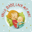 Buchcover von Hallo Baby, lach mit mir! (Pappbilderbuch für alle Geschwisterchen): Geschwistergeschichte ab 2 Jahren von Susanne Weber
