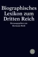 Buchcover von Biographisches Lexikon zum Dritten Reich