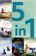Buchcover von Der Clan der Otori 1-5 in einem Bundle: Das Schwert in der Stille/Der Pfad im Schnee/Der Glanz des Mondes/Der Ruf des Reihers/Die Weite des Himmels von Lian Hearn
