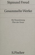 Buchcover von Die Traumdeutung / Über den Traum von Sigmund Freud