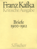 Buchcover von Briefe 1900-1912 von Franz Kafka
