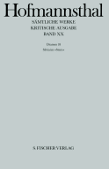 Buchcover von Dramen 18 von Hugo von Hofmannsthal