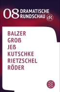 Buchcover von Dramatische Rundschau 08 von Lea Marlen Balzer, Joshua Groß, Caren Jeß, Svealena Kutschke, Lukas Rietzschel, Lukas Röder