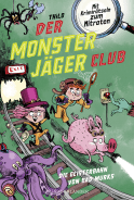 Buchcover von Der Monsterjäger-Club 1 – Die Geisterbahn von Bad Murks: Mit Krimirätseln zum Mitraten von  THiLO