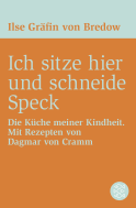 Ich sitze hier und schneide Speck