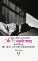 Buchcover von Die Absonderung: Erzählung von Georges-Arthur Goldschmidt