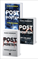 Buchcover von Post Mortem: Die ersten drei Fälle für Interpol-Agentin Emilia Ness und Profikiller Avram Kuyper in einem E-Book von Mark Roderick