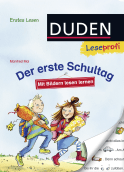 Buchcover von Duden Leseprofi – Mit Bildern lesen lernen: Der erste Schultag, Erstes Lesen von Manfred Mai