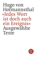 »Jedes Wort ist doch auch ein Ereignis«