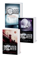 Buchcover von Sherlock Holmes Band 1-3: Eine Studie in Scharlachrot / Das Zeichen der Vier / Die Abenteuer des Sherlock Holmes von Arthur Conan Doyle