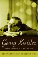 Buchcover von Leise flehen meine Tauben: Gesungenes und Ungesungenes von Georg Kreisler