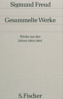 Buchcover von Werke aus den Jahren 1904-1905 von Sigmund Freud