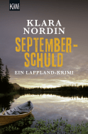 Buchcover von Septemberschuld: Ein Lappland-Krimi von Klara Nordin