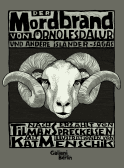 Buchcover von Der Mordbrand von Örnolfsdalur und andere Isländer-Sagas von Tilman Spreckelsen, Kat Menschik