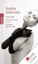 Buchcover von Santa Baby / Die Besetzungscouch / Ka Sünd auf der Alm von Sophie Andresky