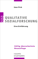 Buchcover von Qualitative Sozialforschung: Eine Einführung von Uwe Flick